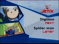 Jetix On Toon Disney Block Next Bumpers PRDT To All New SRMTHFG And Digimon To Spider Man 2004