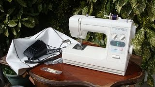 Janome Sewing Machine My Style 22 Also Called Easy Jeans and  MS2522 SEE VIDEO