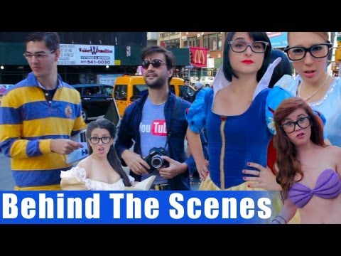 BEHIND THE SCENES - Hipster Disney Princesses