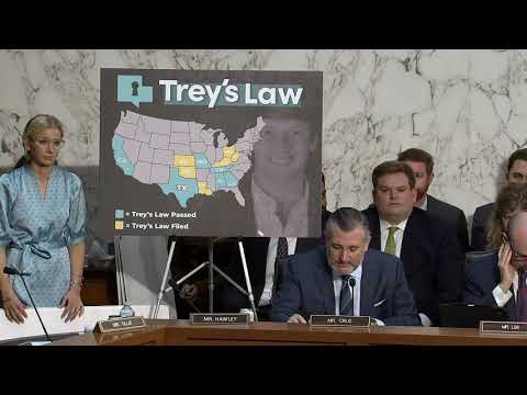 Sen. Cruz's Remarks on TREY's Law