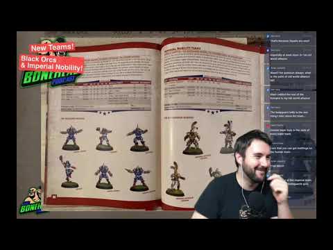 New Teams Round Up - Imperial Nobility and Black Orcs!