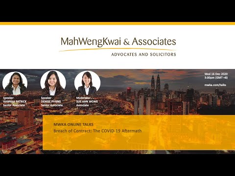 Breach of Contract: The COVID-19 Aftermath