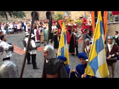 Feste Medievali Offagna Agosto 2013