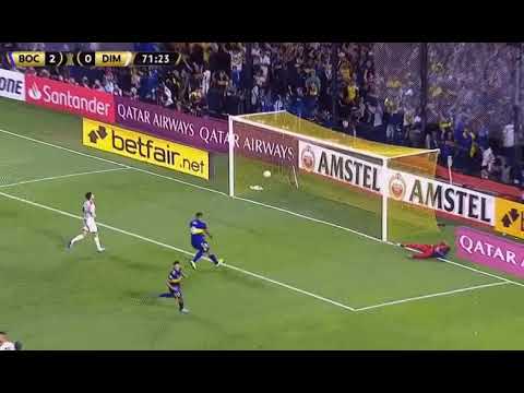 GOLAZO de BEBELO REYNOSO! Boca 3-0 DIM