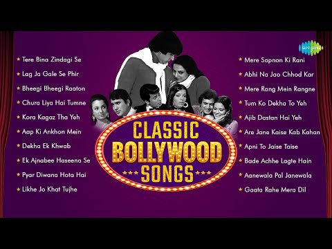 Classic Bollywood Songs | Non Stop Hindi Hits | Tere Bina Zindagi Se | Lag Ja Gale | Bheegi Bheegi