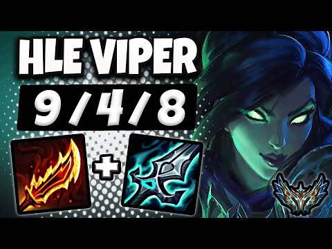 Vayne vs Lucian ADC [ HLE Viper ] Rank #9 Korea Challenger 25.11