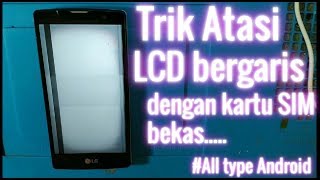 Cara Memperbaiki Lcd Laptop Bergaris Warna Warni