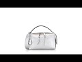 fendi calfskin romano selleria lei boston argento