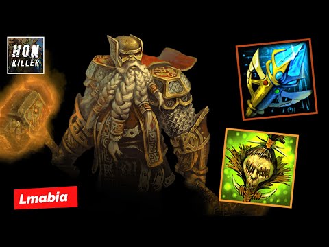 HoN Blacksmith STAFF OF THE MASTER with SHRUNKEN HEAD