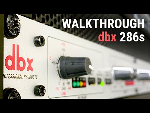 Set The DBX 286s For Great Voice Overs!