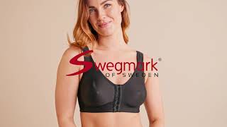 Clean Curves Framknäppt Mjuk-BH, Svart