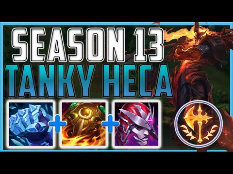 BURN DOWN YOUR ENEMIES WITH FIERY TANK HECA BUILD IN SEASON 13!! - Tanky Hecarim | Season 13 LoL