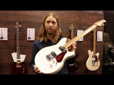 Affordable James Valentine Signature Guitar from Sterling - MAROON 5 - NAMM 2017 | GEAR GODS