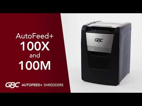 GBC shredder 100X