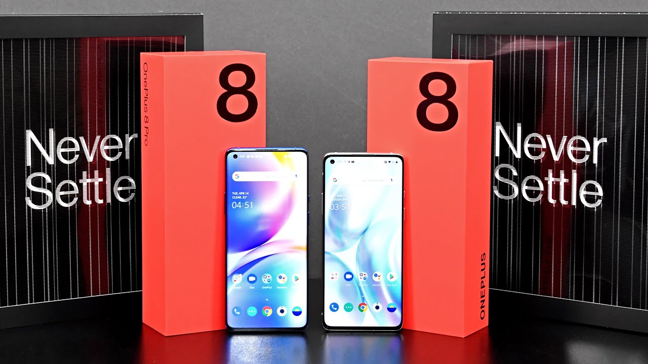 OnePlus 8 vs 8 Pro: Unboxing & Review