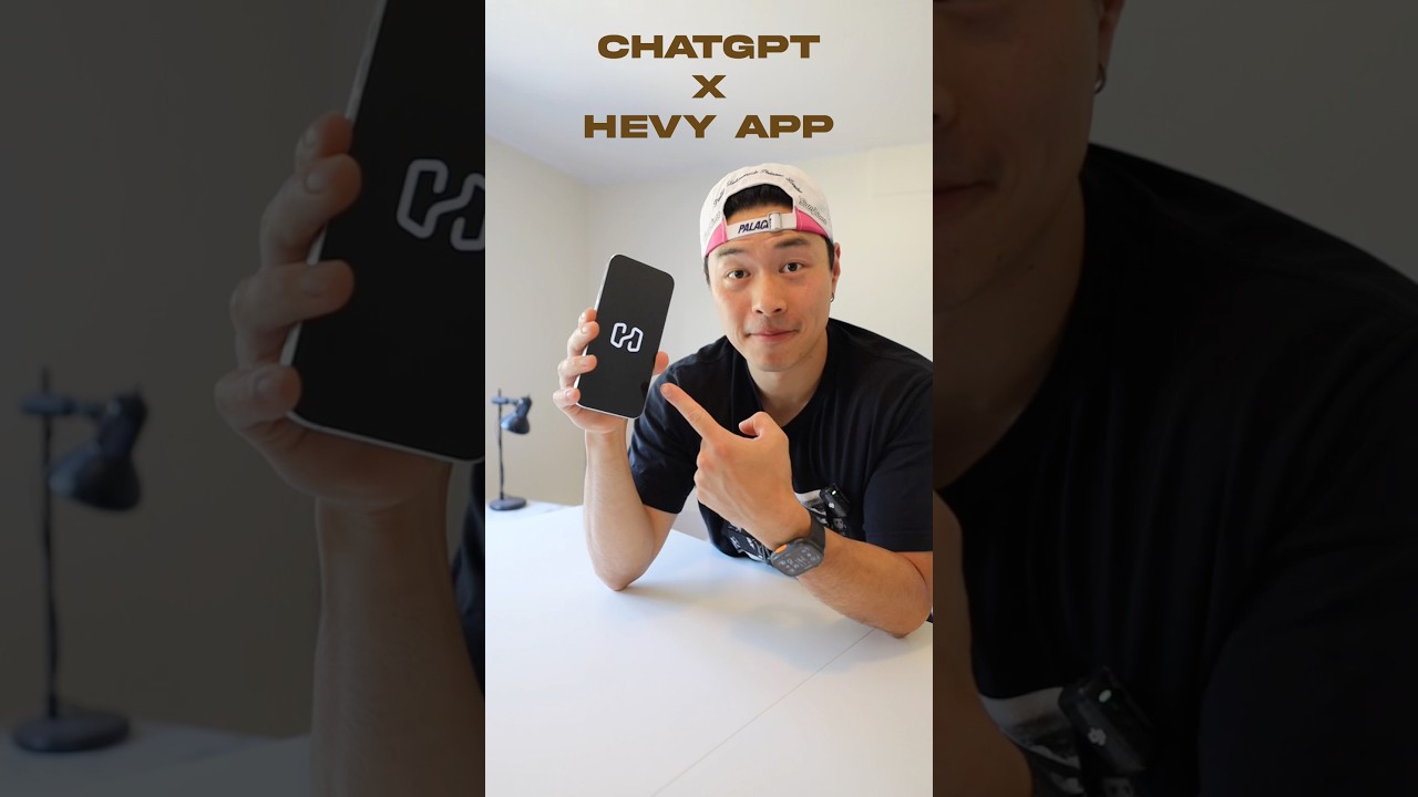 How To Build A Full Workout Plan Using ChatGPT | Hevy App #fittech #chatgpt #workoutapp