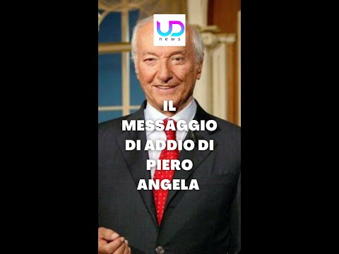 Il Toccante Messaggio ai Fan di Piero Angela!