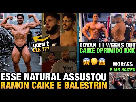 RAMON BUGOU VENDO O SHAPE DESSE ATLETA NATURAL - CAIKE OPRIMIDO - EDVAN INCRIVEL + MORAES E SAIZEN