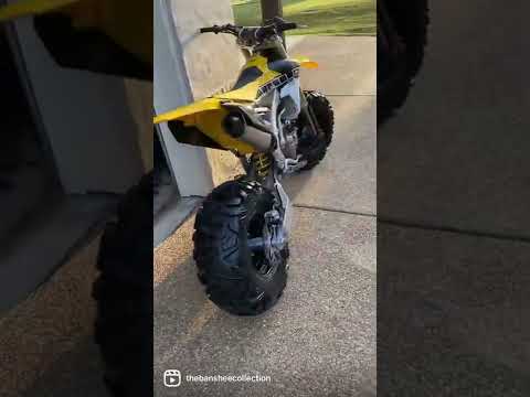 YZ450F Big Wheel Conversion #yz450f #yamaha