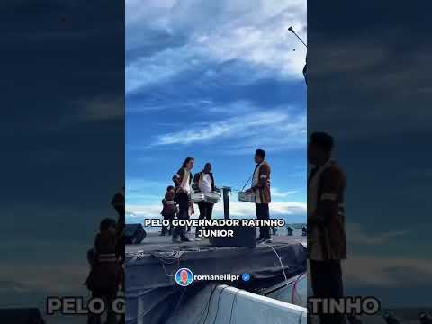 Inauguração da Ponte da Vitória - uma ligação histórica entre Guaratuba e Matinhos.