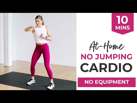 10-minütiges Cardio-Training für Anfänger (ohne Springen, schwangerschaftsfreundlich)