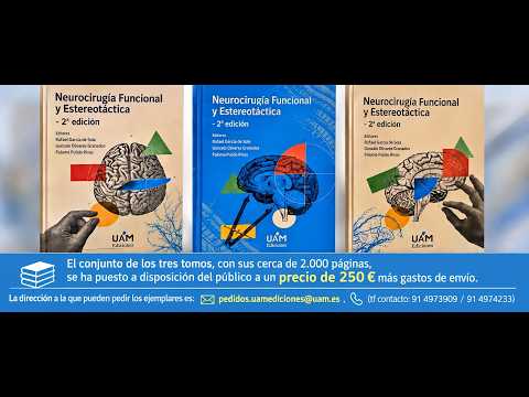 Dr. Rafael García de Sola presenta el libro Neurocirugía Funcional y Estereotáctica de la UAM