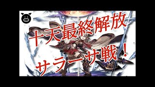 【十天最終解放バトル】【グラブル】カトル戦*風編成で倒してみた