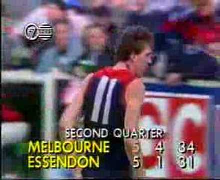 VFL Football Rd 22 1989 - Melbourne v Essendon