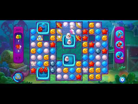 Fishdom Super Hard level 8372 no boosters フィッシュダム