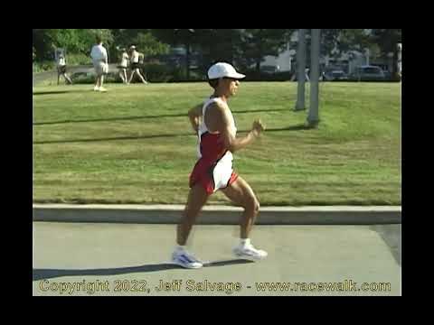 Jefferson Perez Race Walking at the 10km Nationals