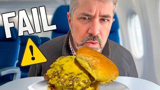 USA’s WORST Airline Burger (AA v Delta v United)