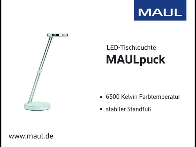 Vidéo teaser pour MAULpuck Tischleuchte - weiß