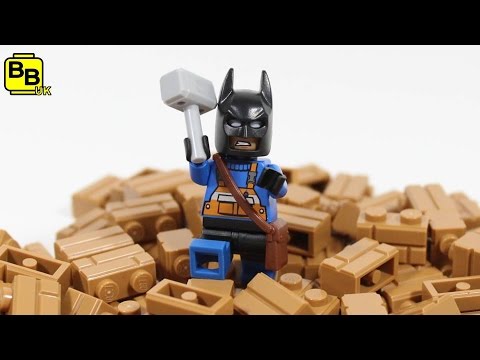 THE LEGO BATMAN MOVIE BATBUILDER SUIT MINIFIGURE CREATION Video