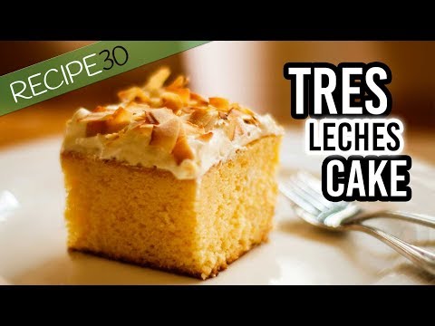 Tres Leches Cake Simple Recipe