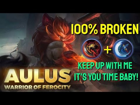 Aulus Real Monster 100% Broken  Damage Top 1 Global Build 2022 Late Game Monster - Mobile legends