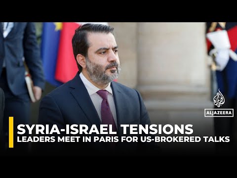 Syria and Israel hold second day of US-brokered Paris talks as border tensions rise