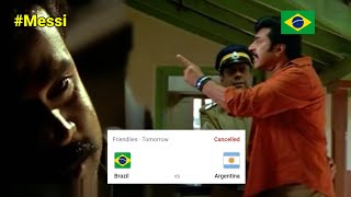 Cancelled❓️☹️Argentina vs Brazil WhatsApp status | Lionel Messi WhatsApp status | Brazil v Argentina
