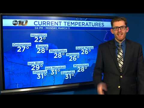 Upper Peninsula Weather Forecast - March 11, 2019