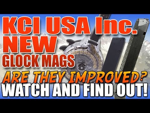 New Glock Magazines from KCI USA, Inc - Are they new and improved