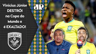 ‘O Vinicius Júnior está calando a boca de muita gente’: ceja debate após 4×1 do Brasil