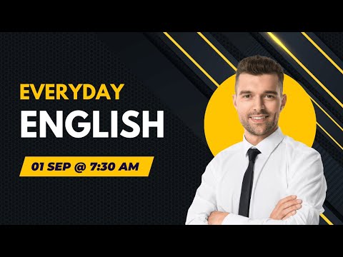 The Elementry Btach | 7 : 30 AM | 01 Sep | Learn English With Vinay