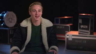 BOHEMIAN RHAPSODY &quot;Roger Taylor&quot; Ben Hardy Behind The Scenes Interview