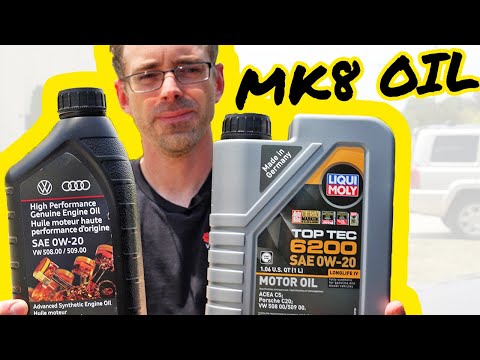 What Oil to Use on Your New GTI & Golf R | MK8