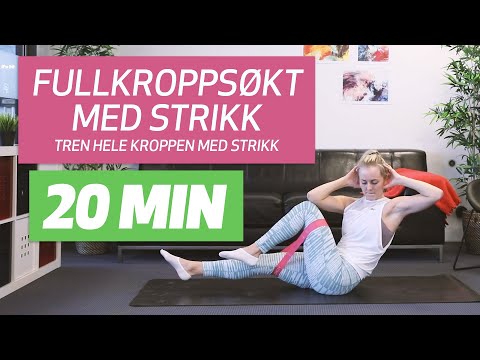 Fullkroppsøkt med Booty Builder strikk