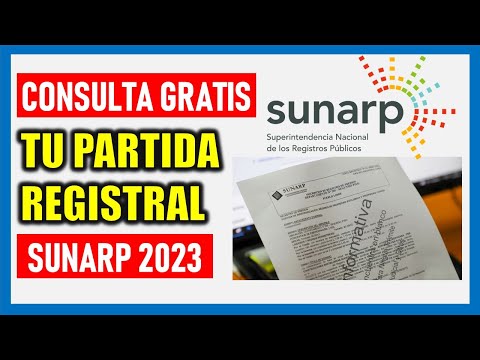 Consulta de propiedad en Sunarp con DNI: ver gratis las partidas registrales en 5 pasos | Sociedad | La República