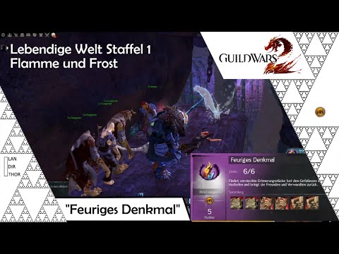 Feuriges Denkmal - Erfolg | Guild Wars 2 Lebendige Welt Staffel 1 Episode 1