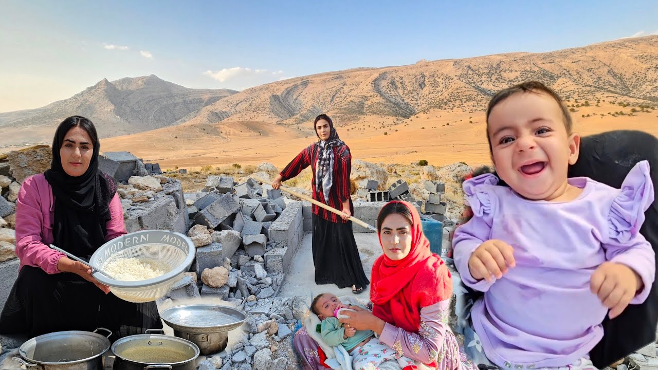 Documentary about the sad life of a nomadic mother and her baby alone in the mountains