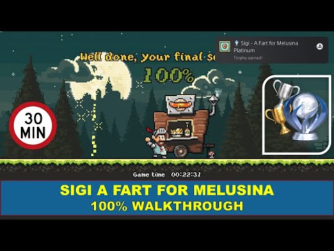 SIGI A Fart For Melusina 100% Walkthrough - All Trophies/Achievements