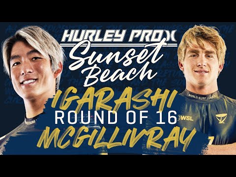 Kanoa Igarashi vs Matthew McGillivray | Hurley Pro Sunset Beach 2023 - Round of 16 Heat Replay