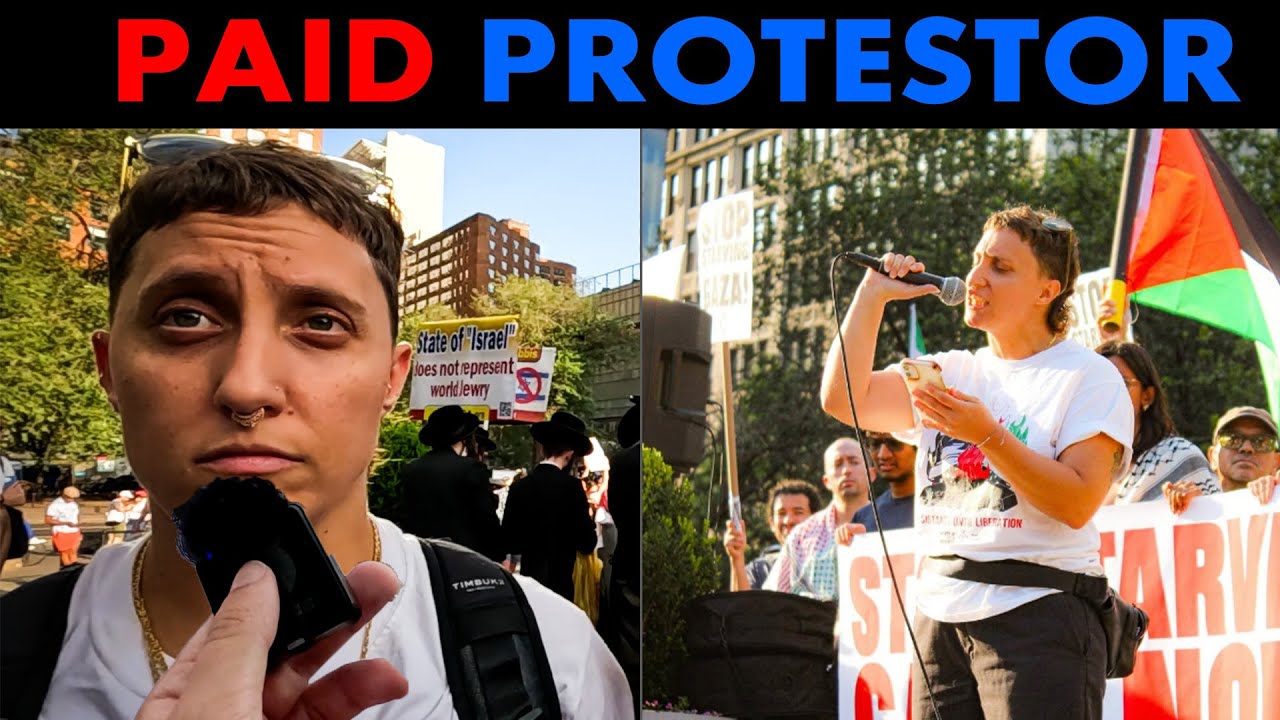 I Exposed Paid Protestor Leaders